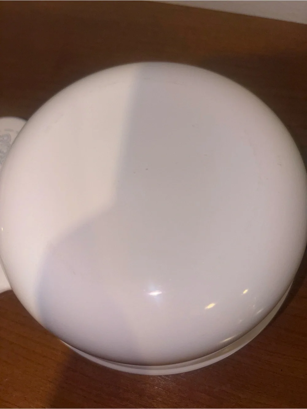 Vintage Corningware White Ceramic Grab It Bowls Set of 2